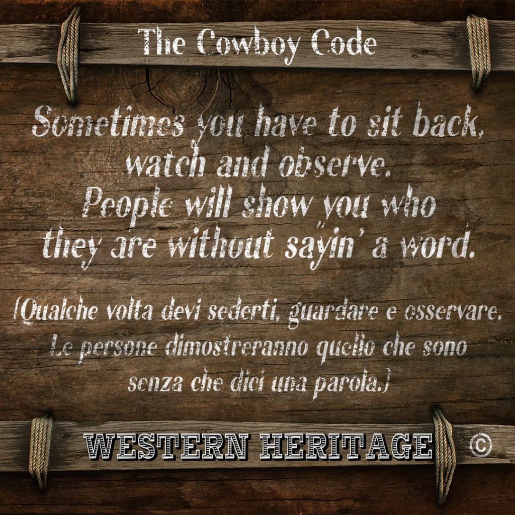 The Cowboy Code #2