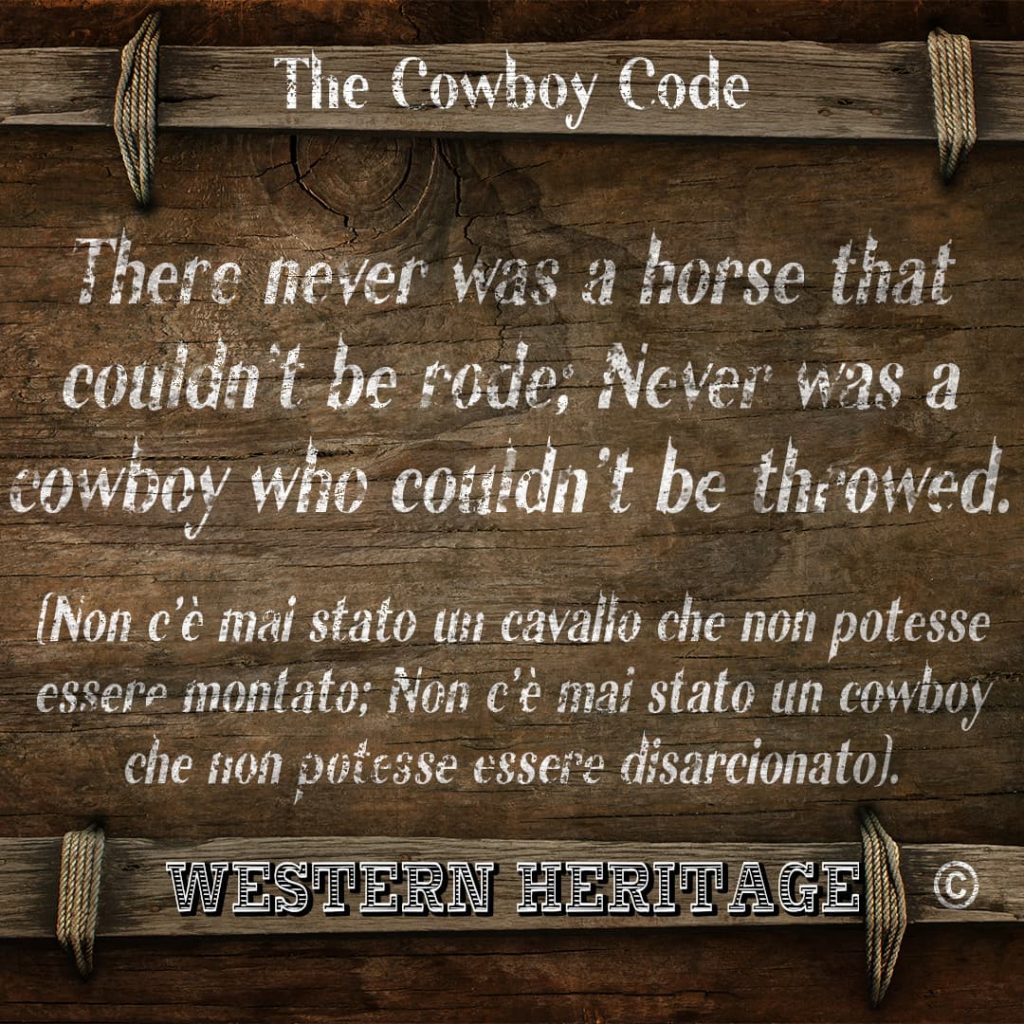 The cowboy Code #15